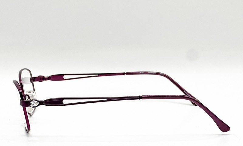 CLASSIQUE EYE ESSENTIALS SEC308 DEEP GRAPE AUTHENTIC EYEGLASSES 52-16 gallery