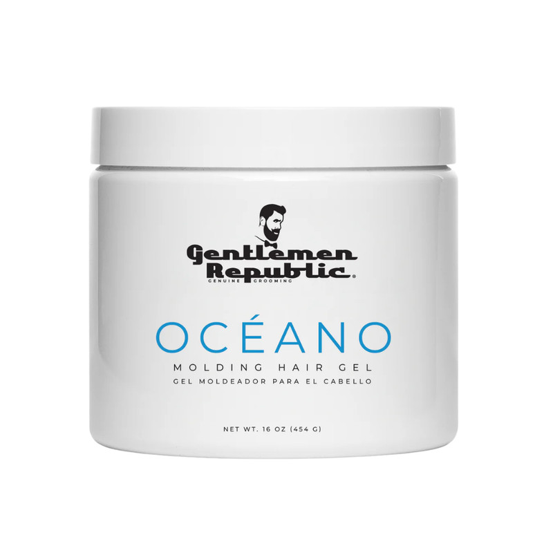 Gentlemen Republic Oceano Men’s Hair Gel 16oz – Strong 16 Ounce