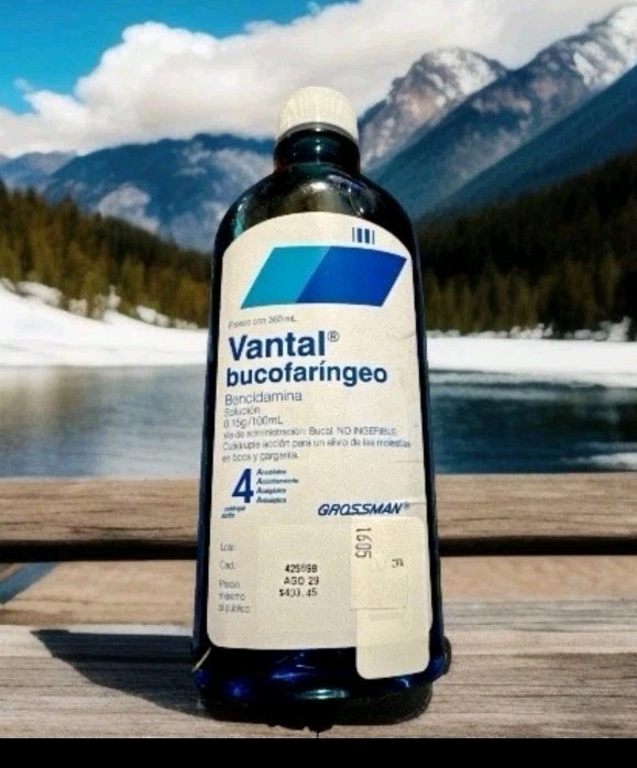 Vantal Bucofaríngeo 360mL 4 in 1 Quadruple Action
