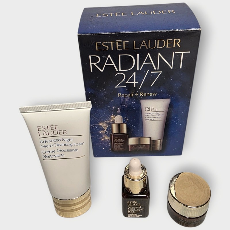 ESTEE LAUDER Radiant Skin 24/7 Repair + Renew 3 PC Starter Set LIMITED EDITION