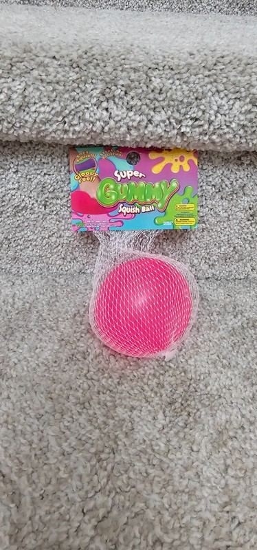 Super Gummy Squish Ball 2.75" (Pink, Blue, Green, Purple, Yellow, Orange) - NEW gallery