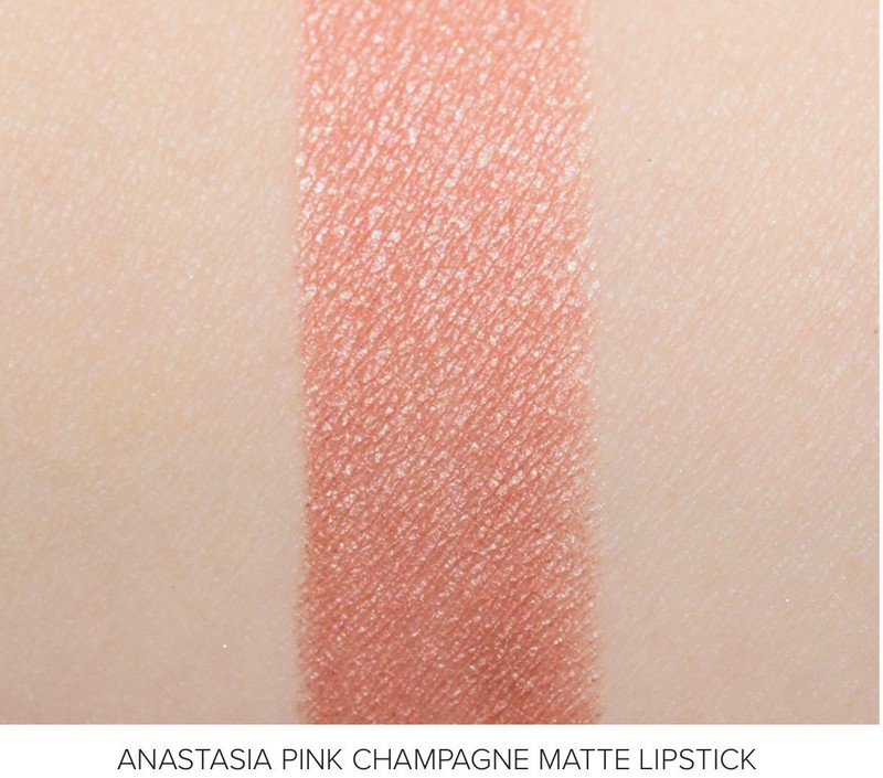 Anastasia Beverly Hills Matte Lipstick Pink Champagne Travel Size gallery