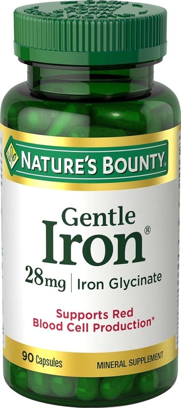  Iron 28 mg Capsules with Vitamin C, Folic Acid, Vitamin b-12 iron supplement
