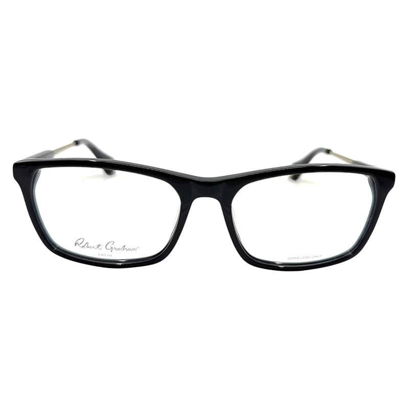 ROBERT GRAHAM – NIKOLA BLK 56/17/145 – BLACK – NEW Authentic EYEGLASSES