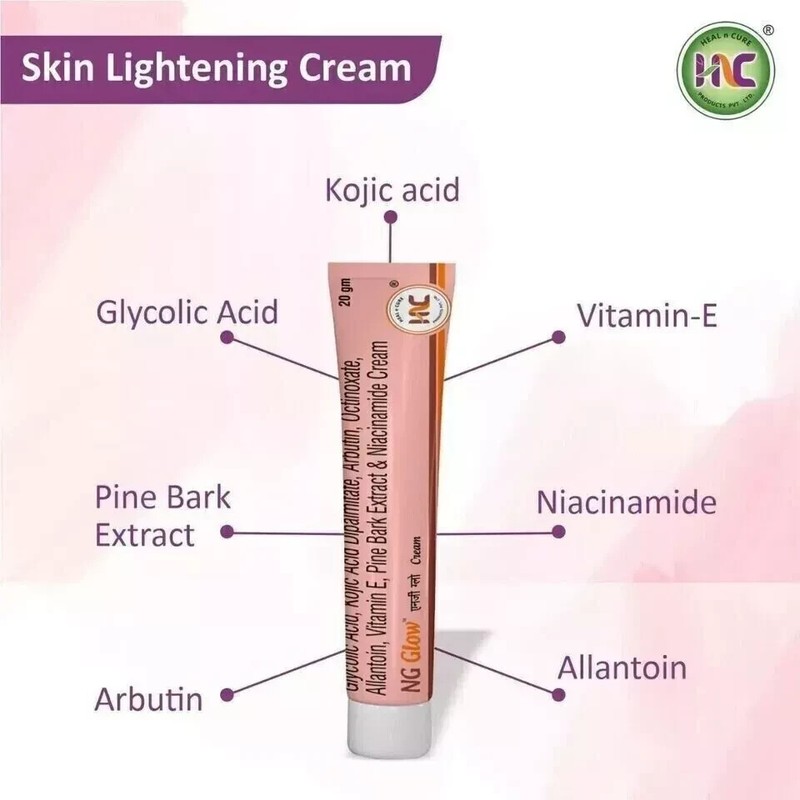 Heal n Cure Glow Cream For Melasma, Pigmentation, Acne Scar,Dark/Age Spot(20gm). gallery
