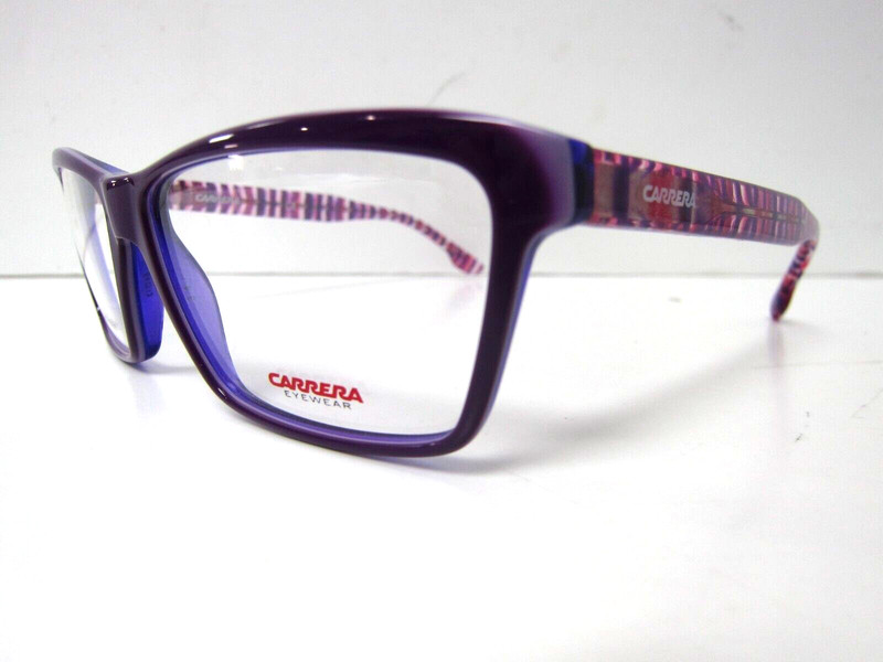 Carrera CARRERA 6192 Womens Eyeglasses 0J6D 54-13-135mm Plum Violet Pink Crystal gallery