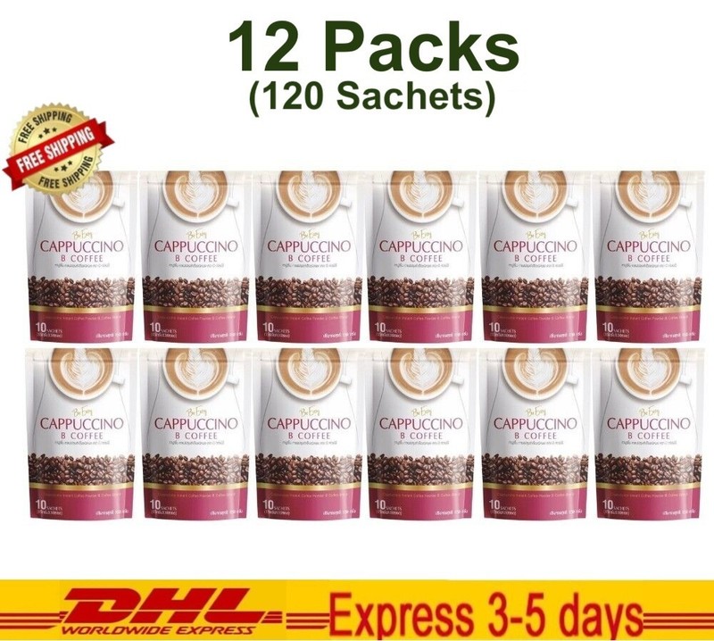 12x Be Easy B Coffee Cappuccino Instant Detox Diet Weight Management Slimming