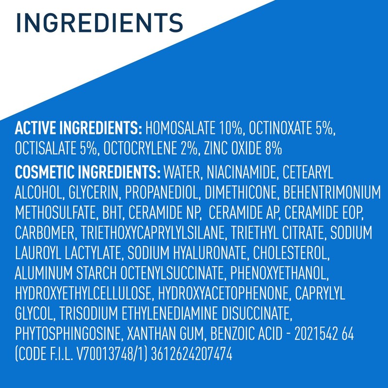 CeraVe AM Facial Moisturizing Lotion with SPF 30, 3 Fl Oz (Pack of 1), 30 gallery
