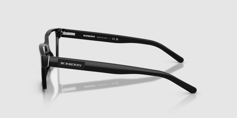 BURBERRY BE2108 3001 Black Demo Lens 54 mm Men's Eyeglasses gallery