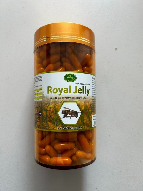 Nature’s King Royal Jelly 1000 Mg. 365 Tablets（EXP: 10/2026)