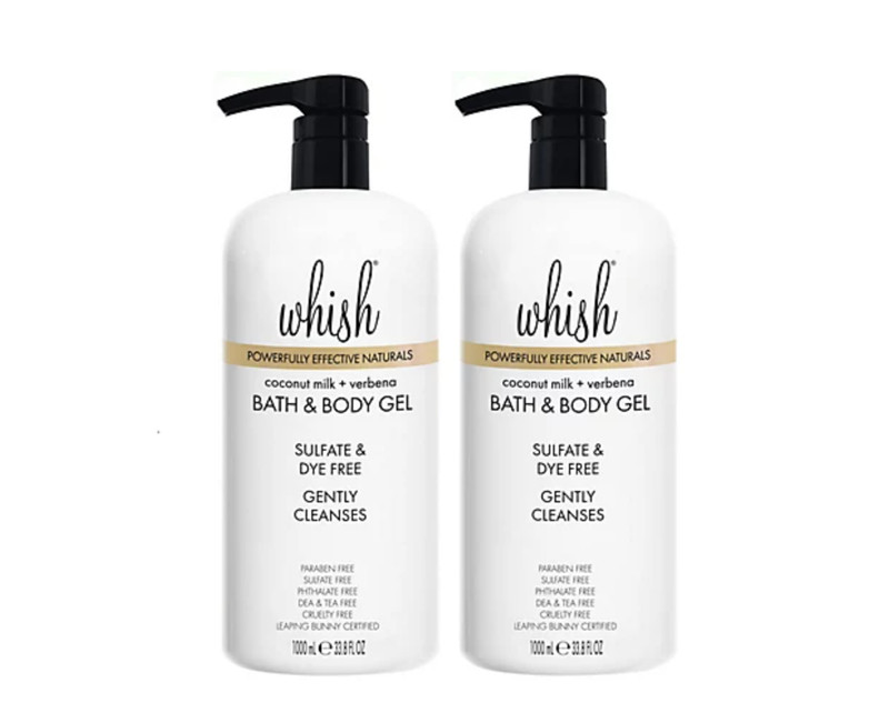 Whish 33.8oz Bath & Body Gel Duo