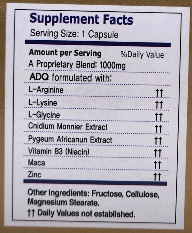 POWER-PLUS GINSENG capsules Supplement (pack of 2 bottles) Testosterone Booster gallery
