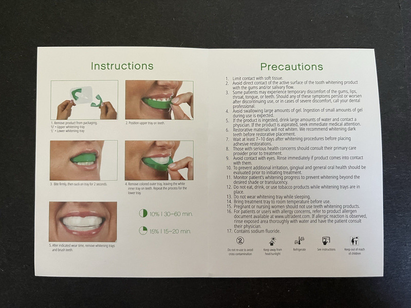 Opalescence Go 10 % Mint Prefilled Teeth Whitening Trays 20 trays Exp 02/28/27 gallery