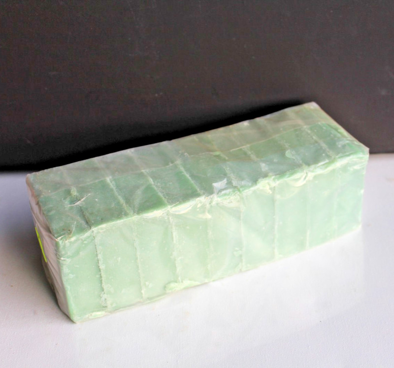 Cool Spring Green Handmade soap loaf 9 Precut bars-Free Shipping gallery