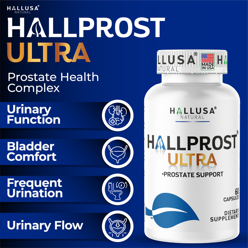 HALLPROST ULTRA 60 caps + Free HALLVIGOR 60 Caps | Prostate Health Supplements gallery