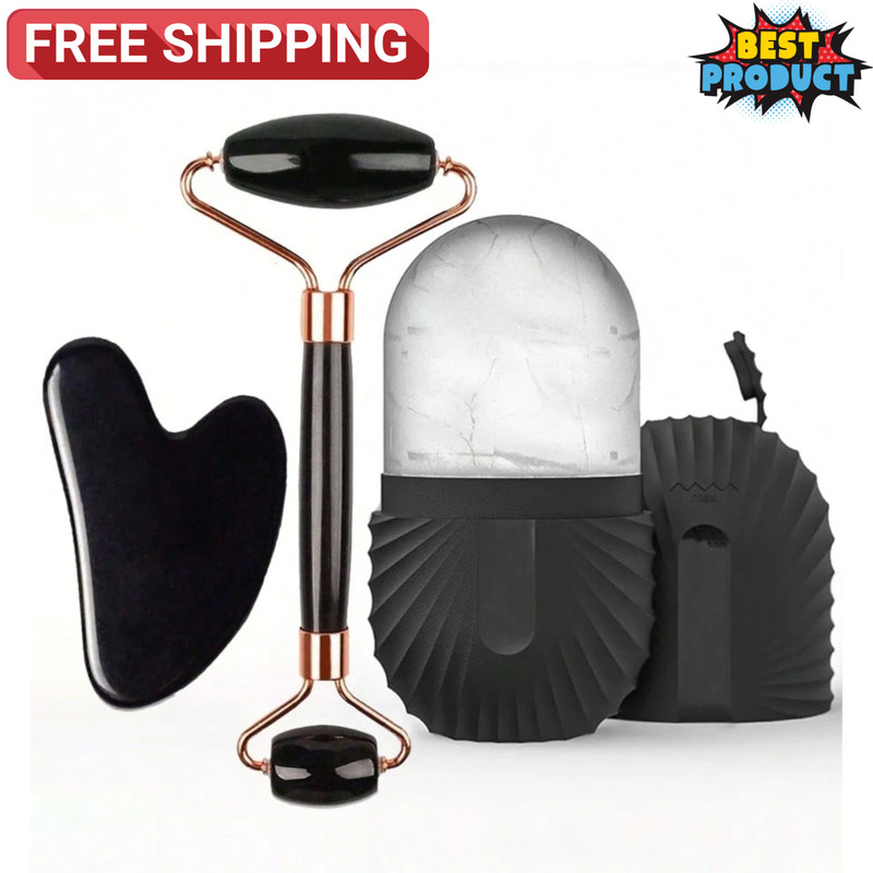 Ice Face Roller Reusable Silicone Mold Face Massage Eye Facial Beauty Skin Care gallery
