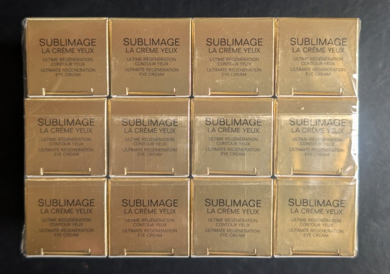 CHANEL SUBLIMAGE EYE CREAM La Creme Yeux 3 ml Each, Sealed Batch Total:36ML,New gallery
