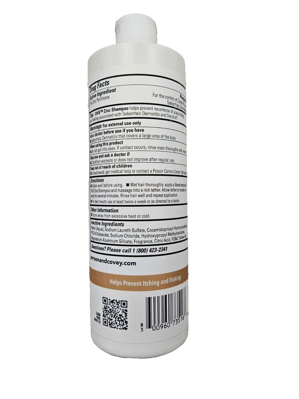 DHS ZINC Shampoo for Dandruff Control 16oz ( 3 pack ) ^ gallery
