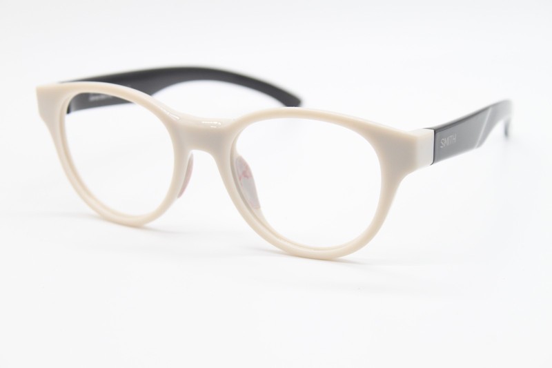 NEW SMITH SNARE CANVAS BLACK R6S CARBONIC WHITE BLK AUTHENTIC EYEGLASSES 51-20