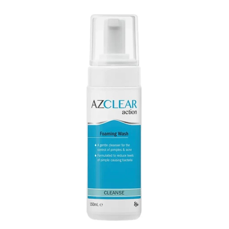 AZCLEAR Action Cleanser 150ml – Foaming Wash for Acne (EXP 03/2030) Free Ship