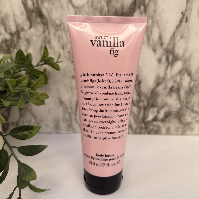 Philosophy Sweet Vanilla Fig Body Lotion 7oz Moisturizing Brand New- Giftable 🎁