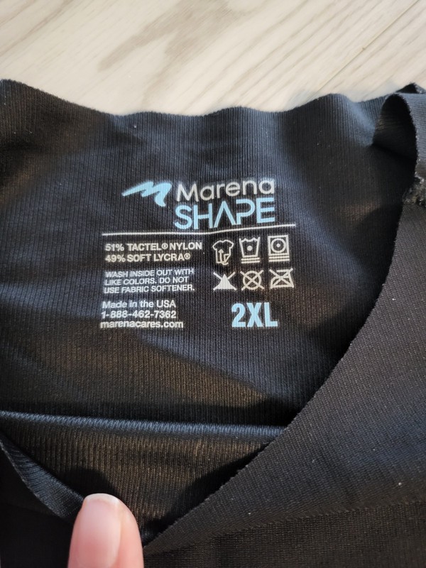 Marena Recovery Compression Garment Men 2xl Black gallery