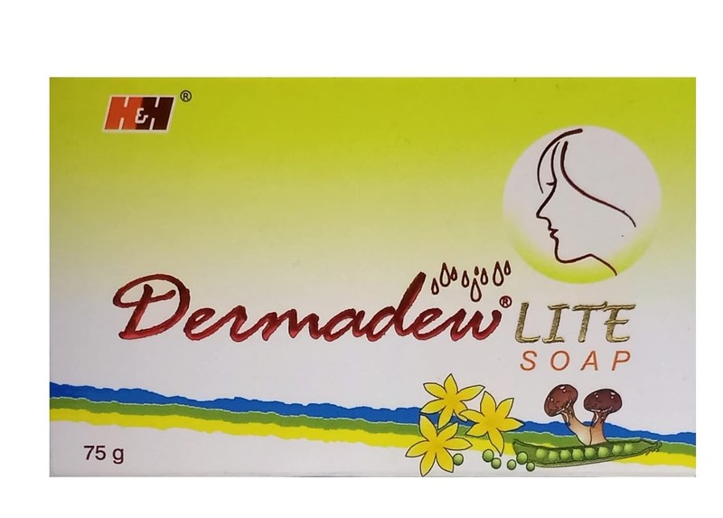 Dermadew Lite Soap For Nourishes And Moisturises Skin 75gm