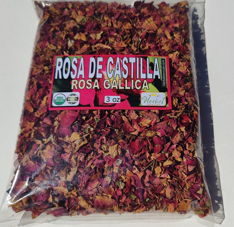 Rosa de Castilla Tea Grade Quality 3oz 100% Authentic Natural Mexican Herbs !!! gallery