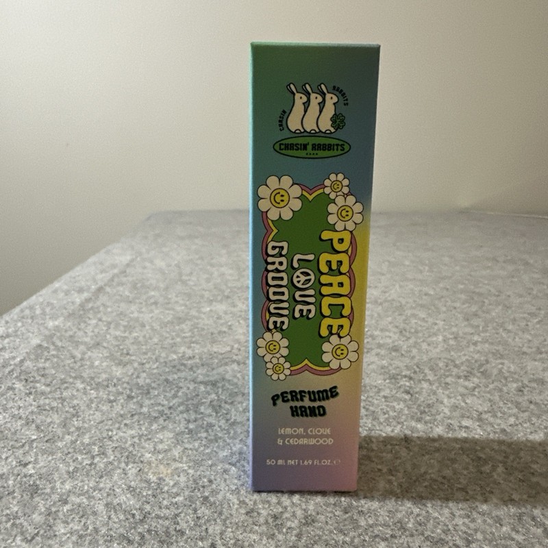 Chasin’ Rabbits Peace Love Groove Hand Cream 50ml Lemon, Clove & Cedarwood Vegan