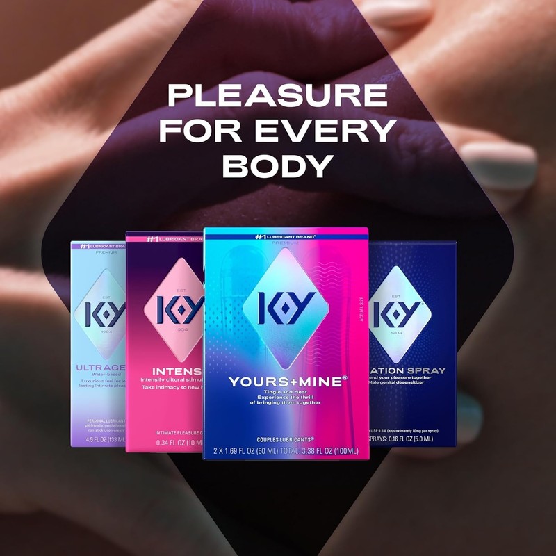 Water-Based & Silicone Personal Lubricant for Couples - Travel-Friendly 3.38 Oz gallery