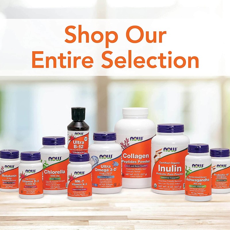 NOW FOODS L-Theanine 100 mg - 90 Veg Capsules gallery