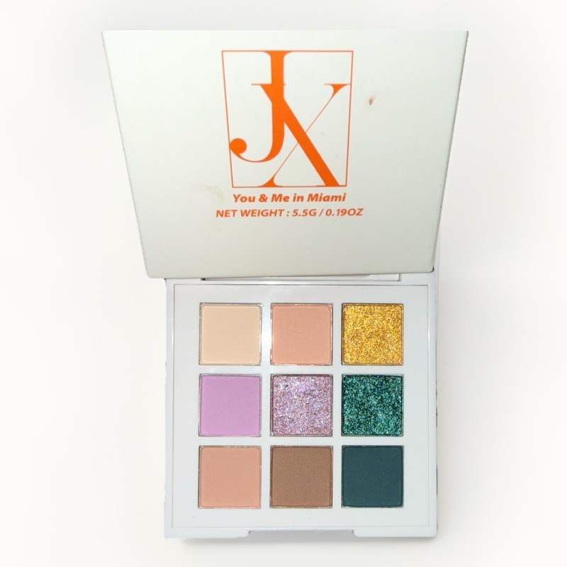NEW JX You & Me in Miami Eyeshadow Palette – 5.5 g / 0.19 oz | Matte and shimmer
