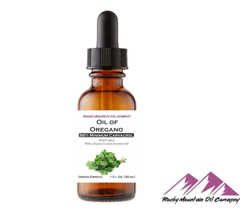 1 oz WILD CRAFTED ESSENTIAL OIL OF OREGANO w/ LEMON ORIGANUM VULGARE