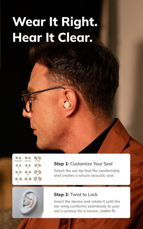ELEHEAR Delight OTC Hearing Aids Bluetooth 5.3 App Control AI Tinnitus Relief gallery