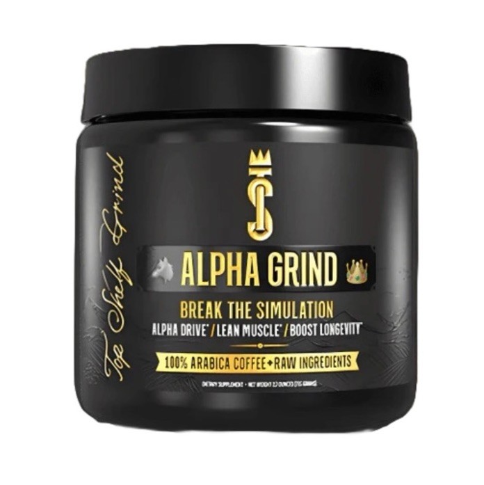 Alpha Grind – Instant Maca Arbica Coffee for Men 2.1 oz NEW & SEALED Exp 9/27