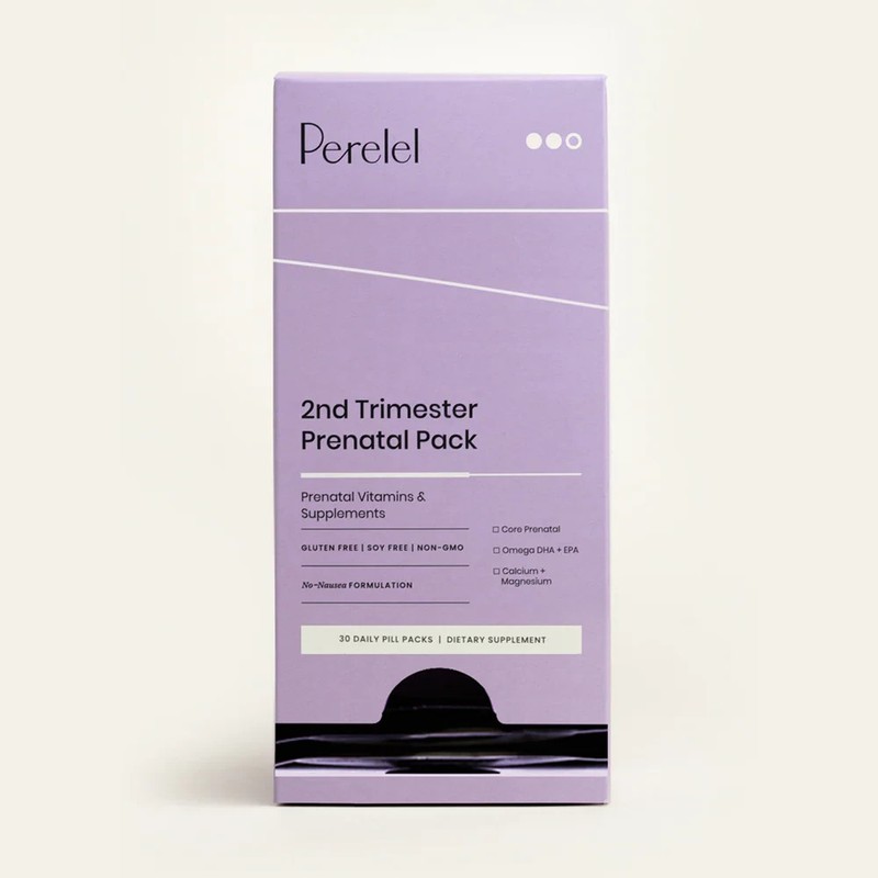 Perelel 2nd Trimester Prenatal Pack - 30 Daily Pill Packs gallery