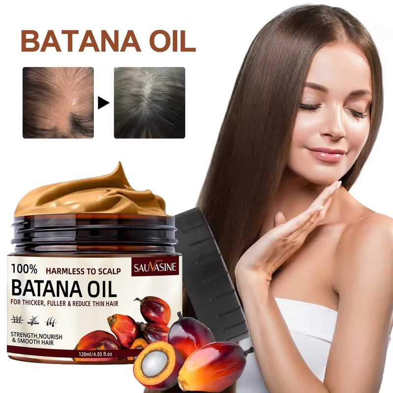 100% Natural Batana Oil For Hair Growth Healthier Thicker Fuller Anti Hair Loss gallery