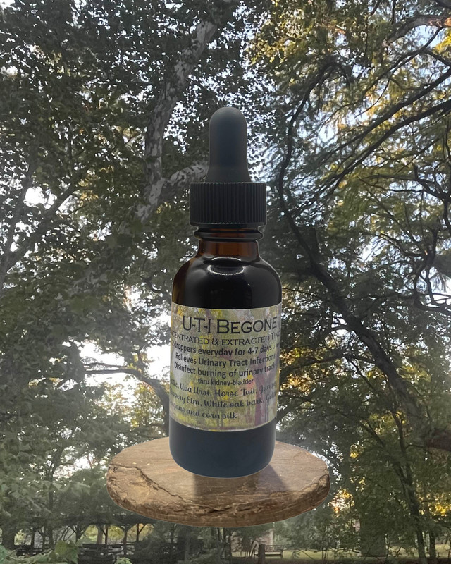UTI BEGONE | Organic Herbalist Formula | Urinary Tract & Bladder Support Drops