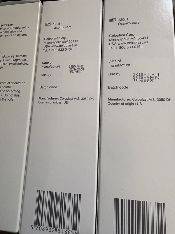 THREE NIB 8 Oz Bottle Coloplast 12061 Brava® Lubricating Deodorant Expires 9/28 gallery