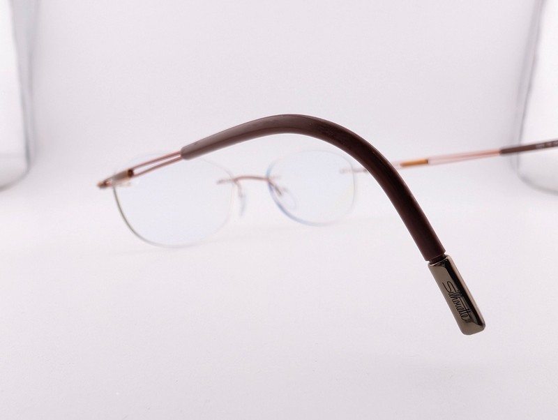 Silhouette Eyeglasses, Frames Only, 5521 70 2540, ..-17-135, Titanium, Austria gallery