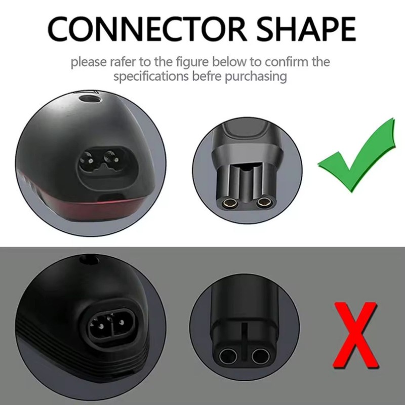 100-240V~0.3A 50/60HZ Input Charger Cord For Bodygroom: 3100 3200 5100 7100 gallery