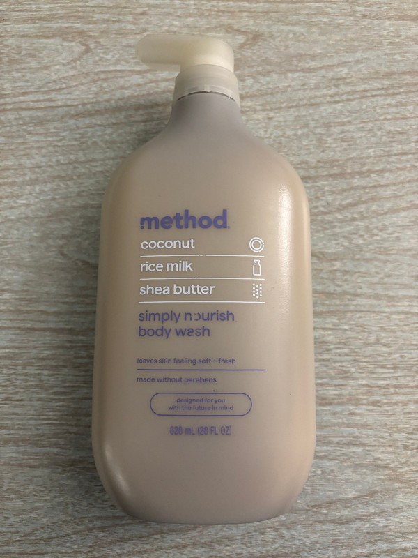 Method Body Wash Paraben and Phthalate Free Simply Nourish (Pack of 1) 28 oz