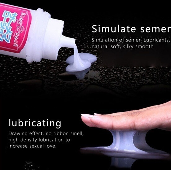 Personal-Lubricant-Unscented-Cum-Realistic-Semen-Water-Based-Lube-Couple-Adult gallery