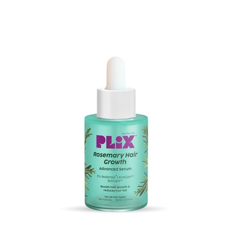 PLIX-THE PLANT FIX Rosemary Hair Growth Serum with 3% Redensyl, 4% AnaGain 30ml