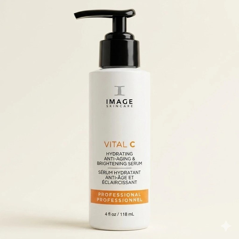 IMAGE Skincare VITAL C Hydrating Anti-Aging Serum 4 oz Vitamin C Moisturizer