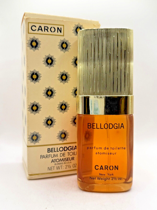 BELLODGIA BY CARON 74ML VINTAGE PDT SPRAY (NEW WITH BOX)