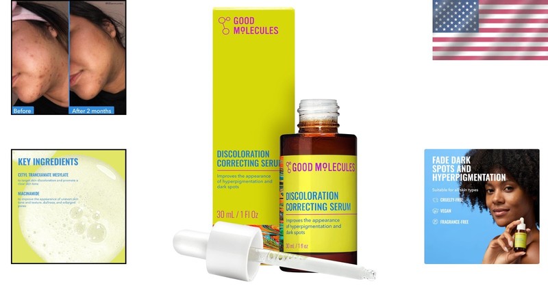 Discoloration Correcting Serum 1 FL Oz - Brightening Solution for Dark Spots gallery