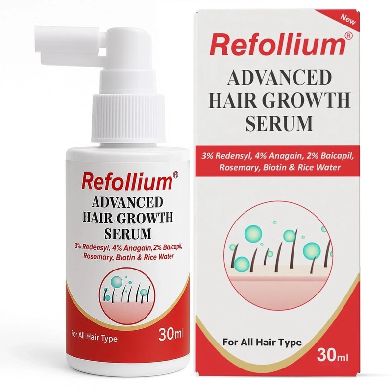 Hair Growth Serum Controls Hairfall & Boosts New Growth Hair Men & Women 30ml