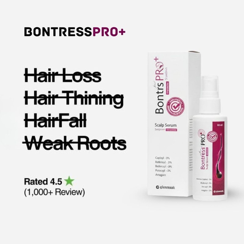 Bontress PRO+ Scalp Serum 5% Capixyl Redensyl Anagain Procapil - 60ML gallery