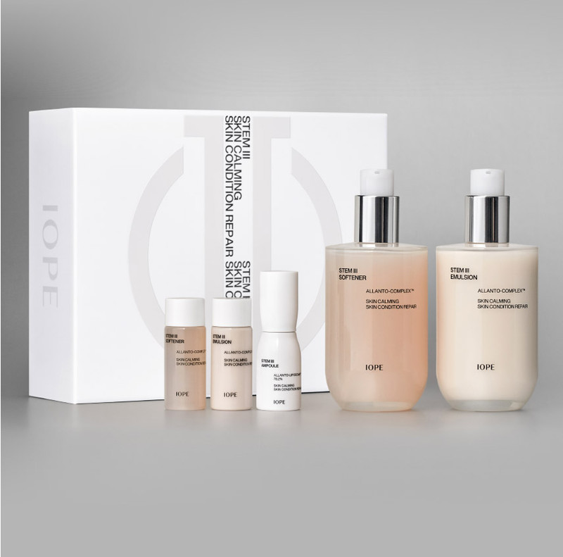 IOPE Stem III Stem3 Softener & Emulsion Special Set Anti-aging Korean Cosmetics